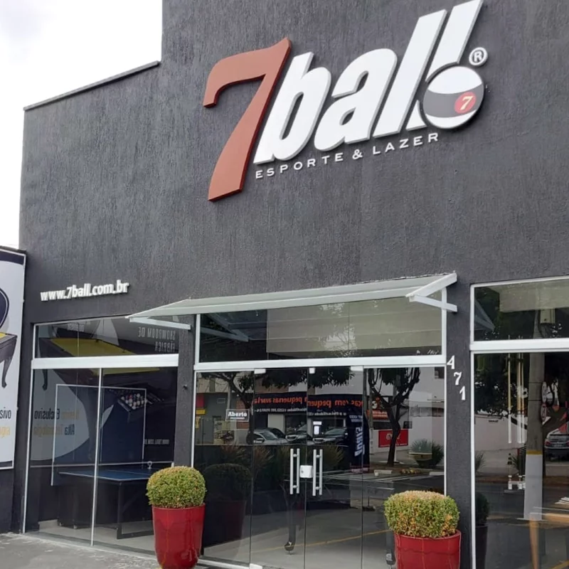 Fachada da loja 7Ball em Campinas