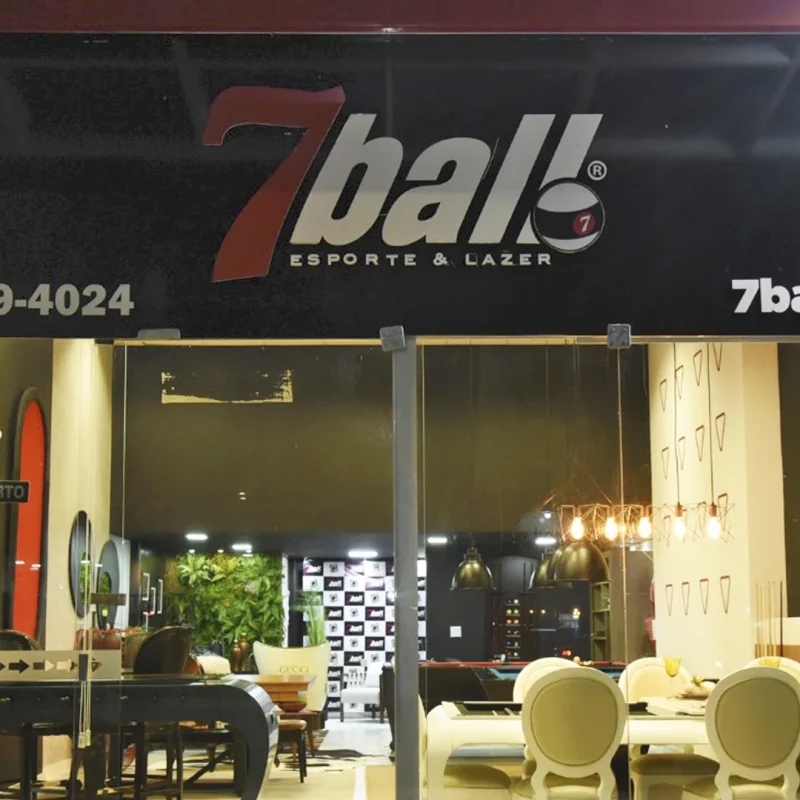 Fachada da loja 7Ball em Vitória