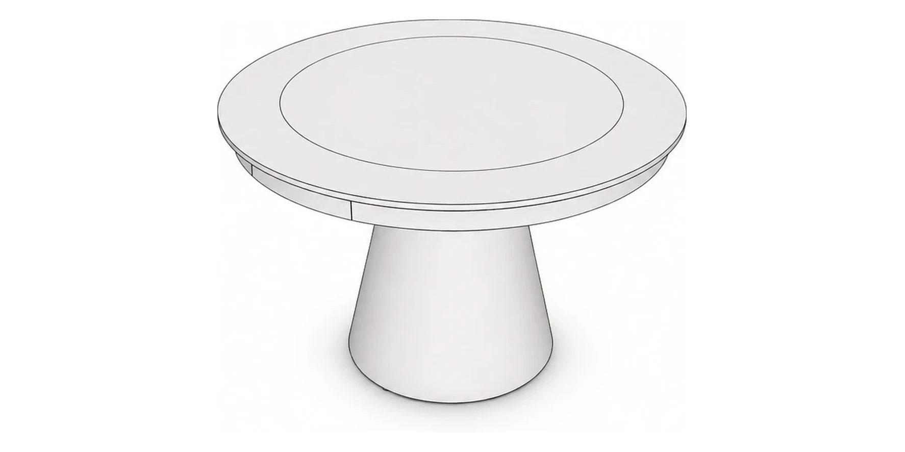 Detalhe de alta resistência da mesa de carteado Singapura 7Ball