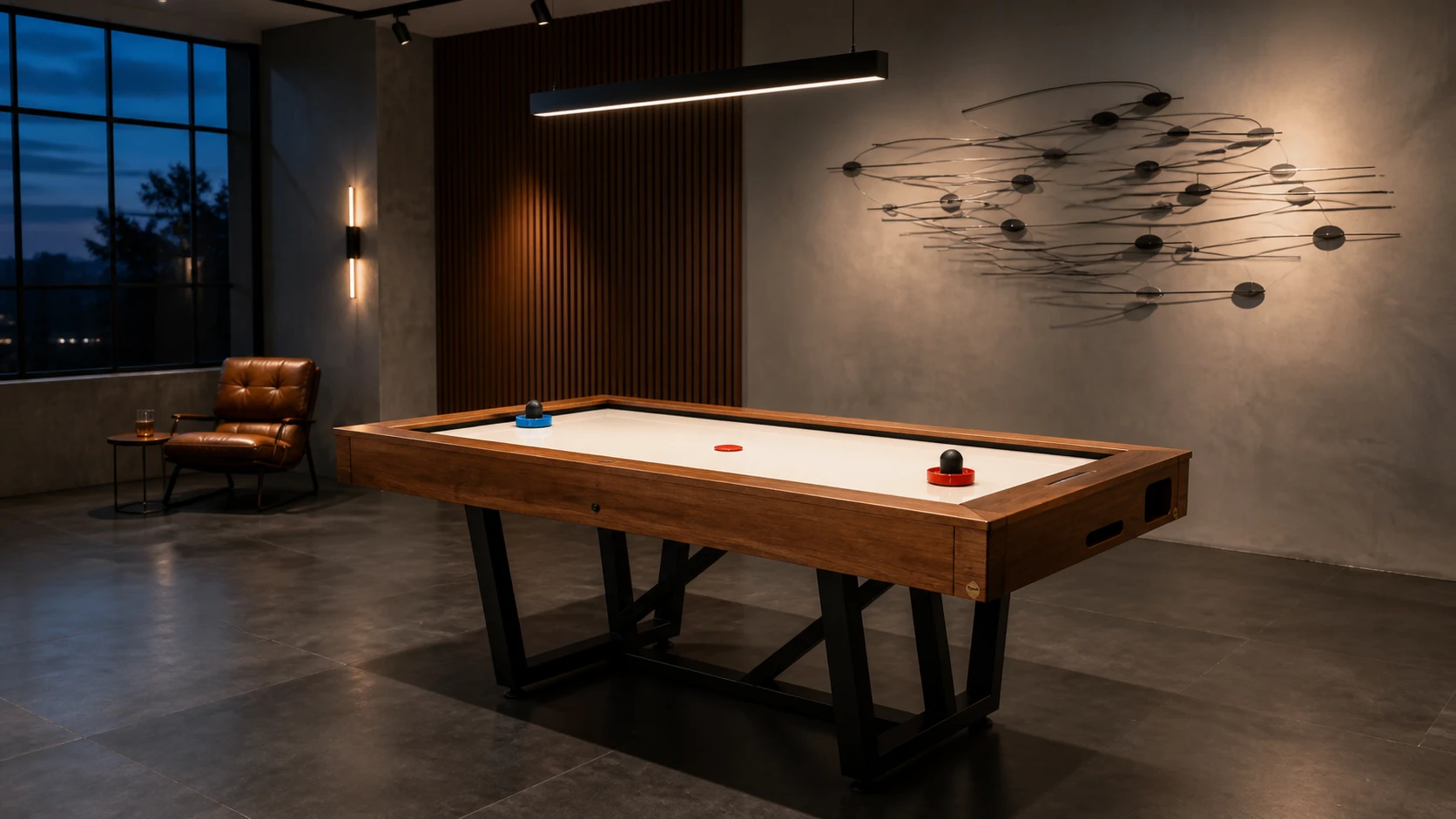 Air Hockey 7Ball em ambiente
