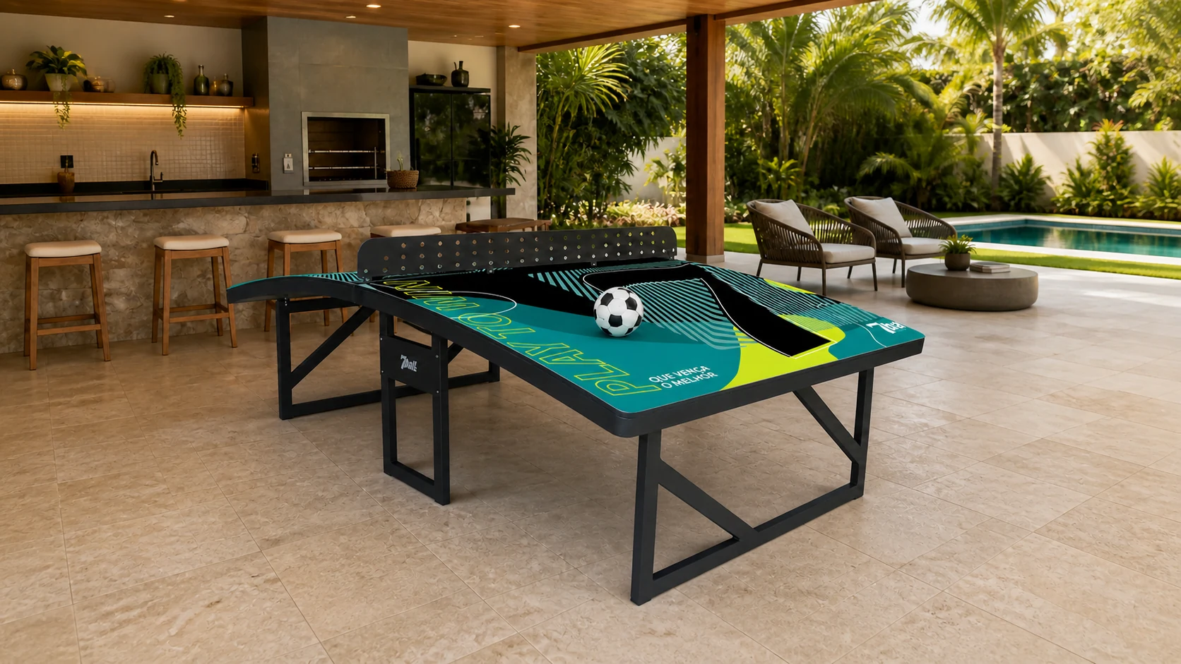 Futmesa 7Ball em ambiente