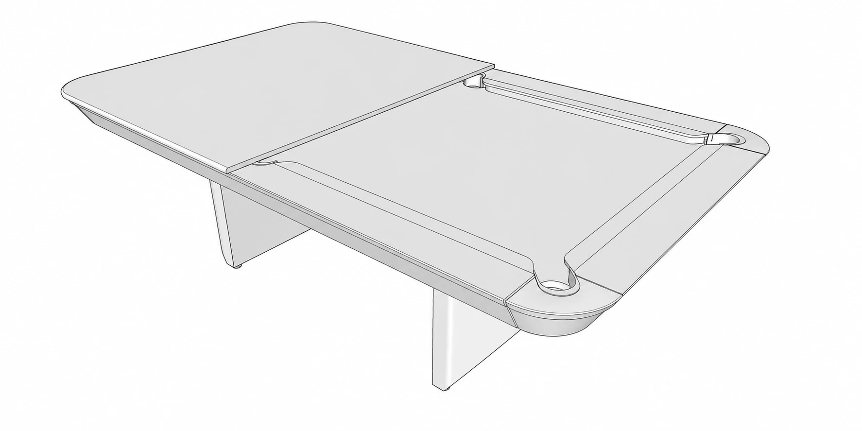 Tampo de jantar da mesa Doha 7Ball